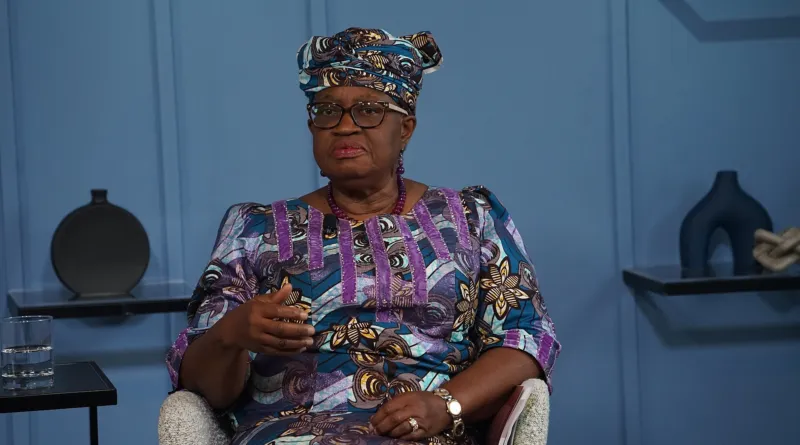 Ngozi Okonjo-Iweala speaking at New York Climate Week 2025